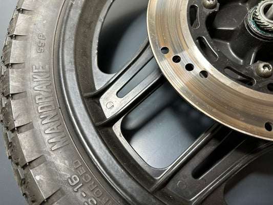 CERCHIO RUOTA ANTERIORE CON PERNO HONDA NS 125 F 1984 1985 1986 44650KR1760