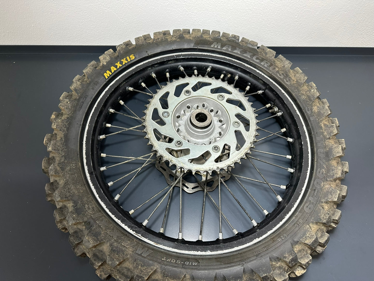 CERCHIO POSTERIORE 19 Ktm Husqvarna Sxf Sx Tc Fc 125 250 450 2016-2023 2551000124430 Rear Wheel
