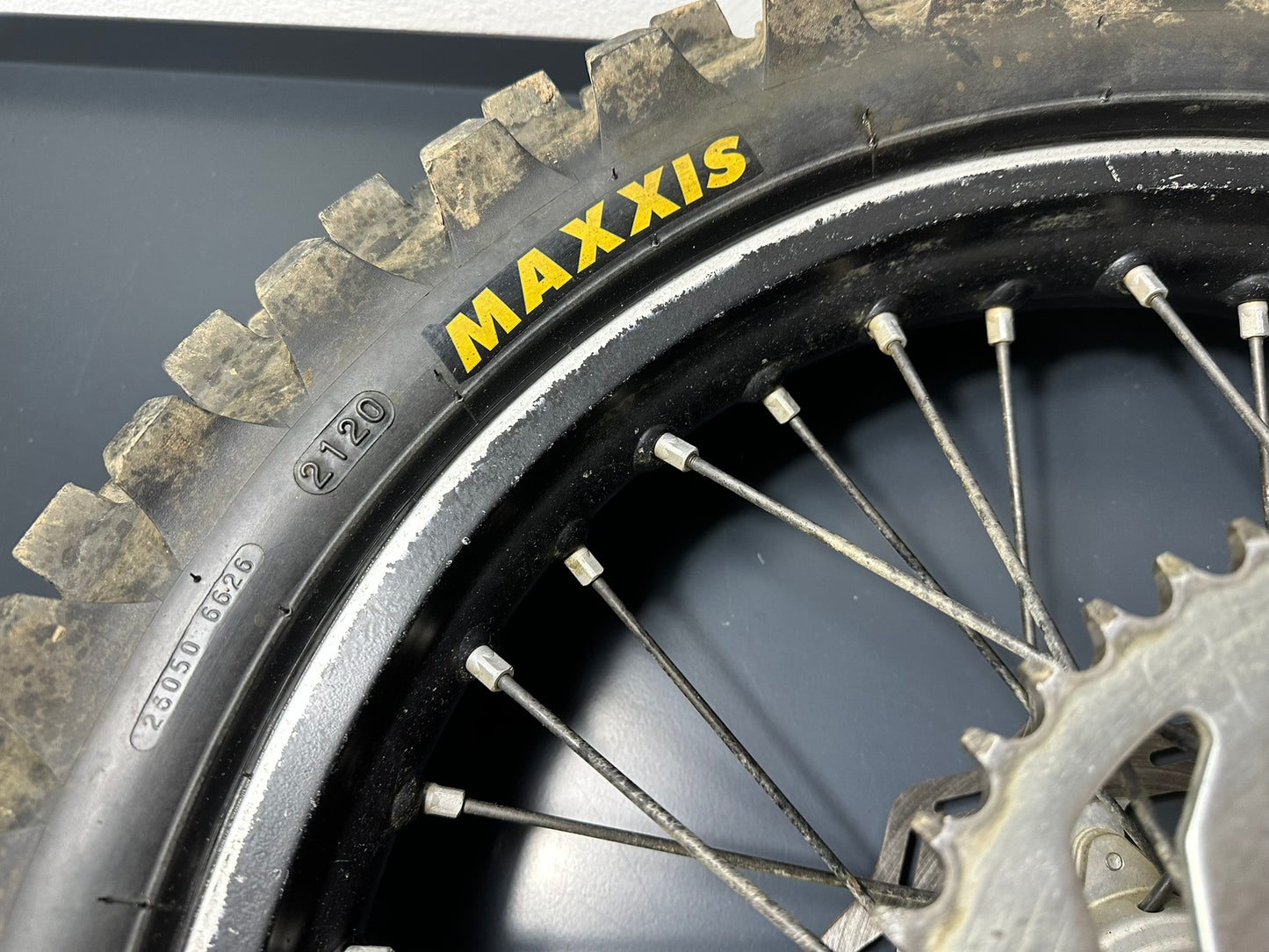 CERCHIO POSTERIORE 19 Ktm Husqvarna Sxf Sx Tc Fc 125 250 450 2016-2023 2551000124430 Rear Wheel
