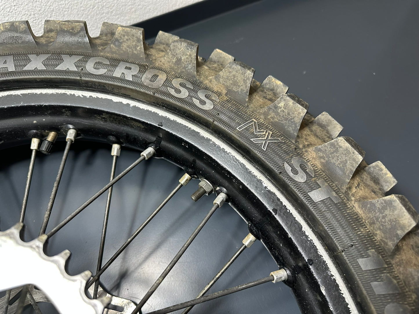 CERCHIO POSTERIORE 19 Ktm Husqvarna Sxf Sx Tc Fc 125 250 450 2016-2023 2551000124430 Rear Wheel