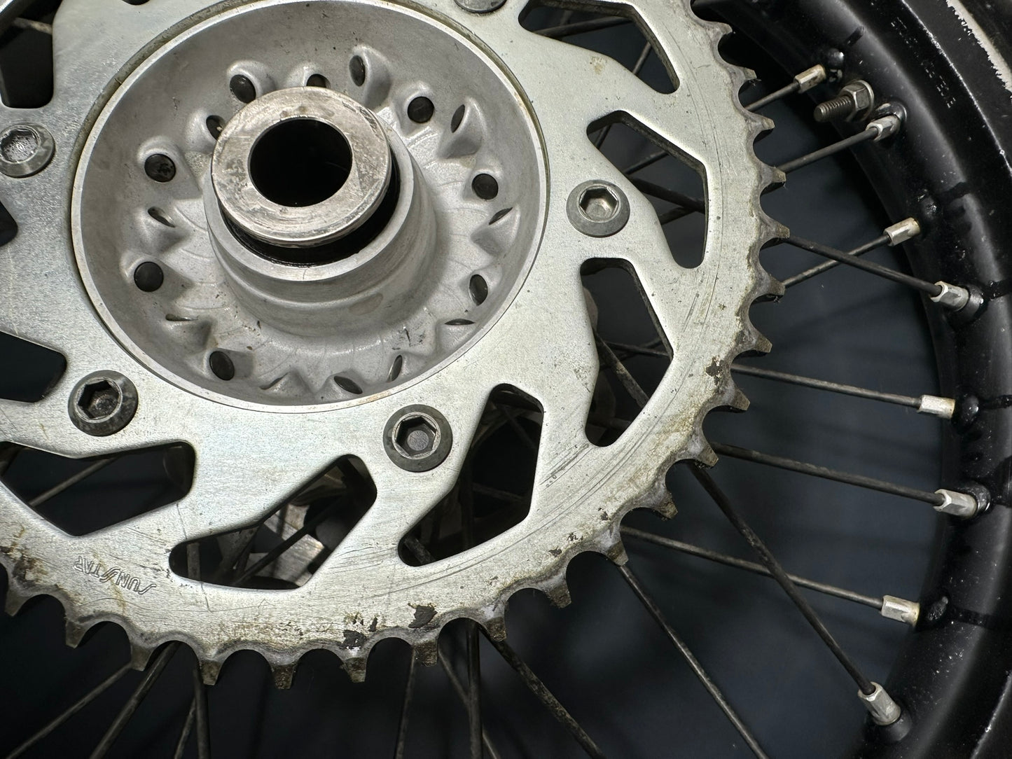CERCHIO POSTERIORE 19 Ktm Husqvarna Sxf Sx Tc Fc 125 250 450 2016-2023 2551000124430 Rear Wheel