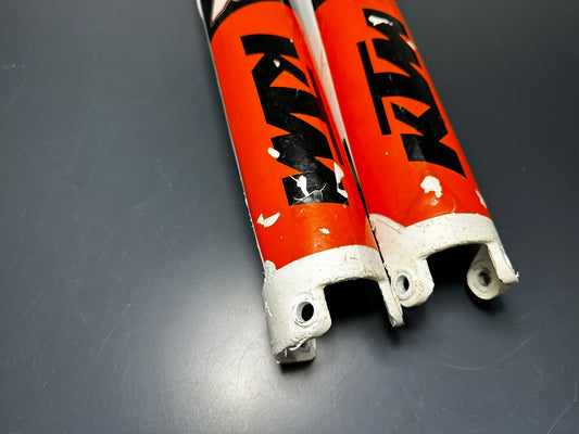 WHITE GUARDS KTM SxF Exc ExcF Enduro 125 250 300 350 450 530 690 2007 2015