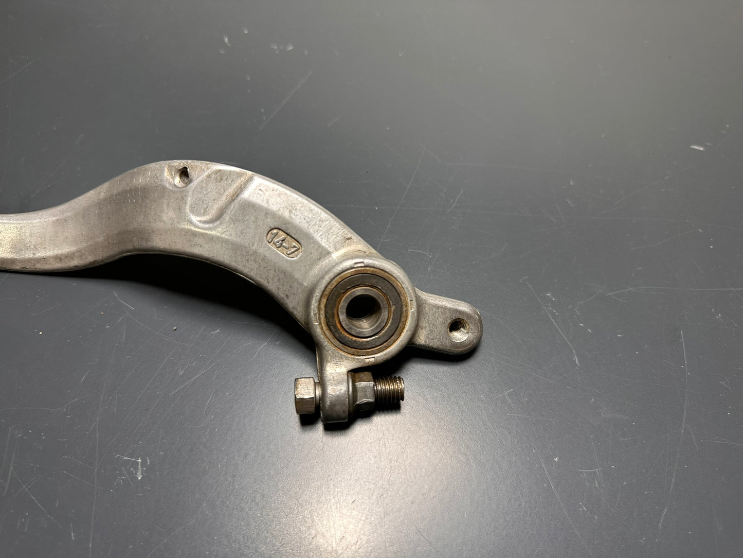 PEDALE FRENO POSTERIORE Ktm Husqvarna 125 250 300 450 77213050044 Foot Brake Lever Cpl.