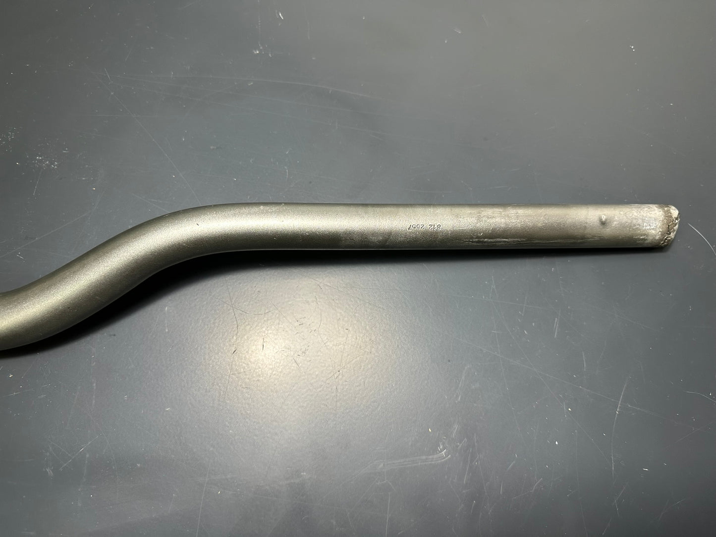 HANDLEBAR GREY 28mm 125 200 250 300 350 400 450 500 530 570 Enduro Cross Motard