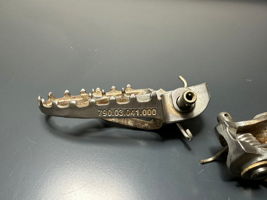 PEDANE ORIGINALI KTM HUSQVARNA SX SXF TC FC 125 250 450 2016 2022