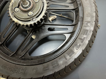 CERCHIO RUOTA POSTERIORE CON PERNO HONDA NS 125 F 1984 1985 1986 42650KR1760