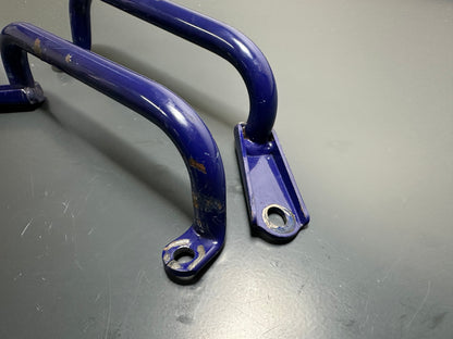 MANIGLIE PASSEGGERO HONDA NS 125 F 1984 1985 1986 84100KR1760ZD 84150KR1760ZA