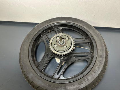 CERCHIO RUOTA POSTERIORE CON PERNO HONDA NS 125 F 1984 1985 1986 42650KR1760