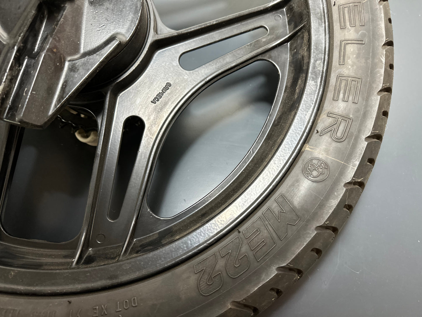 CERCHIO RUOTA POSTERIORE CON PERNO HONDA NS 125 F 1984 1985 1986 42650KR1760