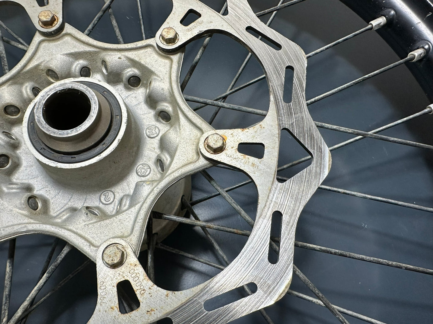 CERCHIO ANTERIORE 21 Ktm Husqvarna Sxf Sx Tc Fc 125 250 450 2016-2023