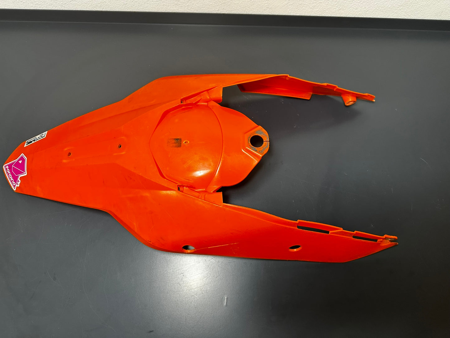 CODINO ARANCIONE KTM Sx SxF Exc ExcF 125 250 450 Rear Fender Sx Orange