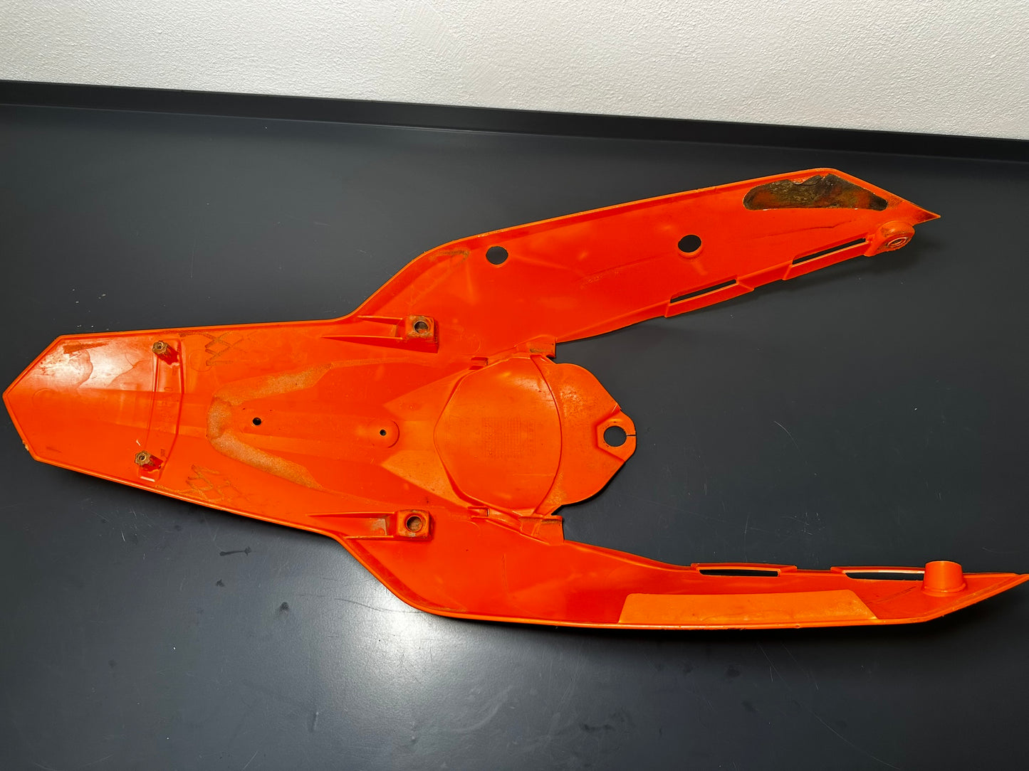 CODINO ARANCIONE KTM Sx SxF Exc ExcF 125 250 450 Rear Fender Sx Orange