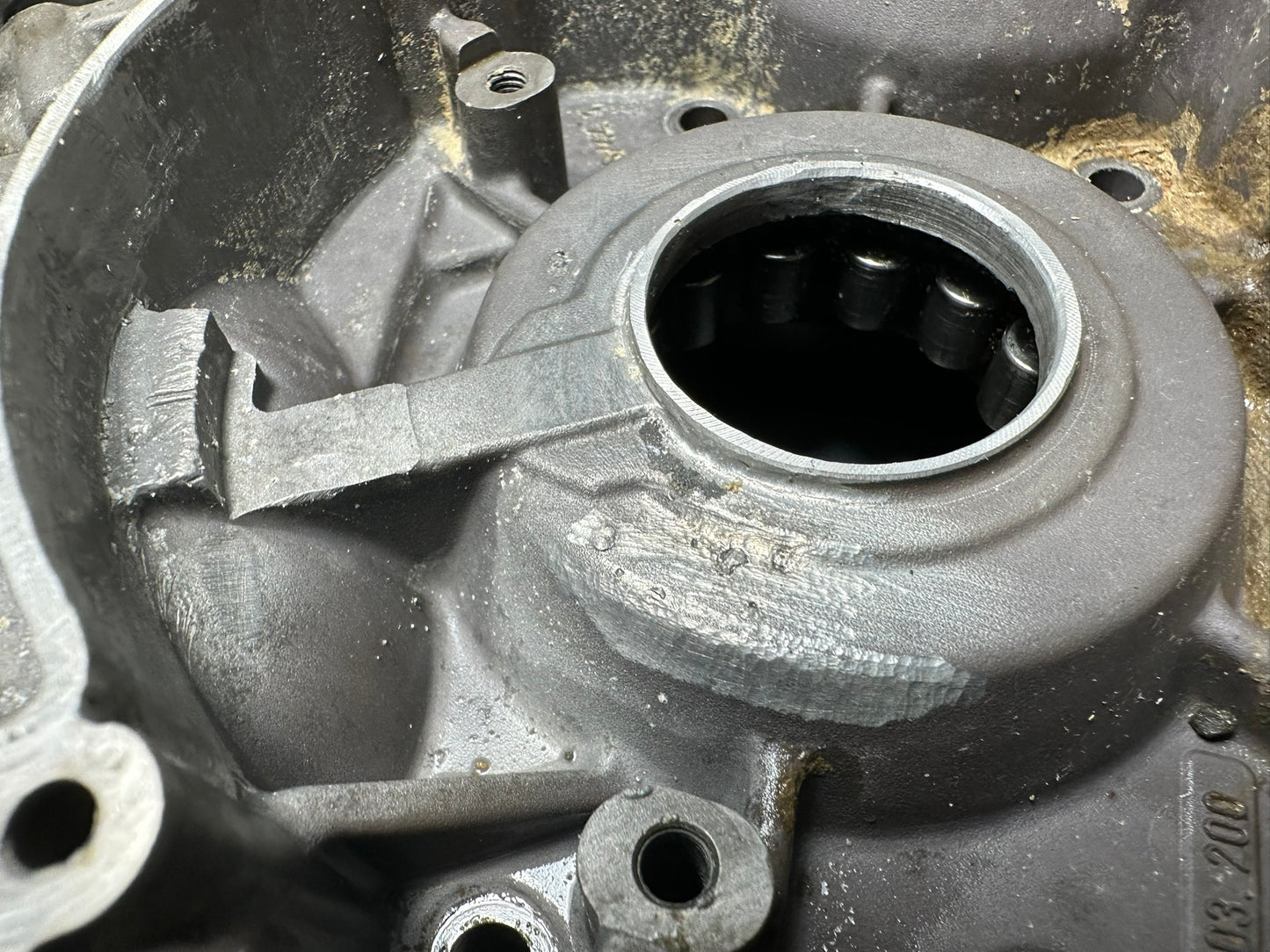 CARTER CENTRALI Ktm Exc 125 2005 52330000544 Engine Case